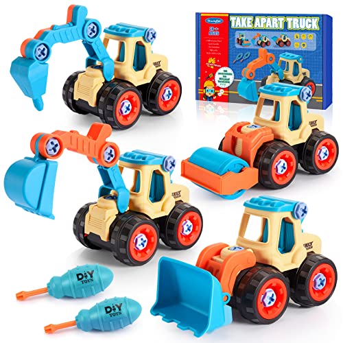 Spielzeug ab 2 3 4 5 Jahre,Bagger Spielzeug Sandspielzeug Junge Kinderspielzeug ab 2-4 Jahre Bagger Sandkasten Geschenk Junge 2-4 Jahre Bagger Kinder 2-4 Jahre Spielzeugauto Traktor Spielzeug von Anginne