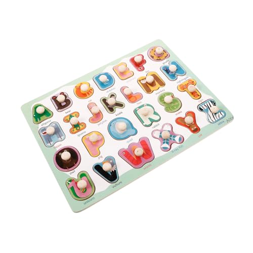 Angoily 1 Satz Briefkognitiver Board Alphabet -lernspielzeug Kinderrätsel Brieferkennung Für Den Kindergarten Alphabet-lernrätsel Puzzlespielzeug Für Die Frühe Bildung Von Kindern Holz Angoily 1 Satz Briefkognitiver Board Alphabet -lernspielzeug Kinderrätsel Brieferkennung Für Den Kindergarten Alphabet-lernrätsel Puzzlespielzeug Für Die Frühe Bildung Von Kindern Holz von Angoily