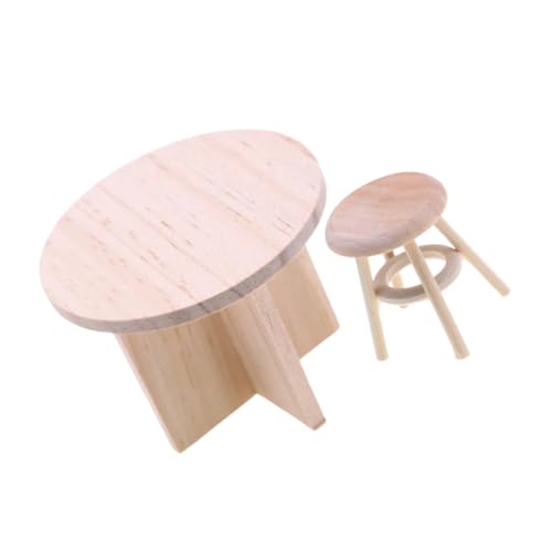Angoily 1 Satz Massivholzmöbelmodell Runder Holzhocker Esstisch Modell Mini Möbelartikel Puppenhaus Hocker Mini-Hocker aus Holz Mini-Möbel schmücken Miniaturmöbel Beige Angoily 1 Satz Massivholzmöbelmodell Runder Holzhocker Esstisch Modell Mini Möbelartikel Puppenhaus Hocker Mini-Hocker aus Holz Mini-Möbel schmücken Miniaturmöbel Beige von Angoily