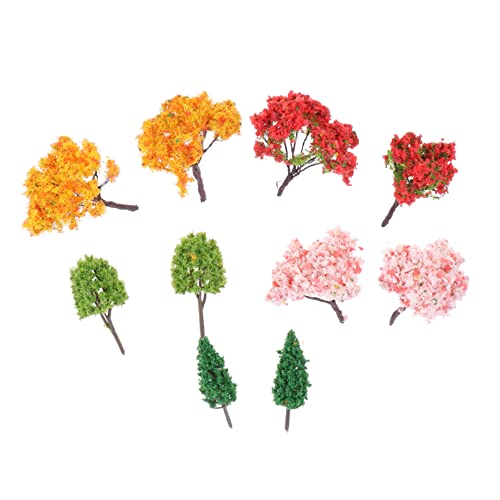 Angoily 1 Satz Miniatur Pflanzen Ornament Teiliges DIY Micro Landschaftsdekor mit Kunstbäumen für Terrarien und Puppenhäuser Langlebig und Detailgetreu Angoily 1 Satz Miniatur Pflanzen Ornament Teiliges DIY Micro Landschaftsdekor mit Kunstbäumen für Terrarien und Puppenhäuser Langlebig und Detailgetreu von Angoily