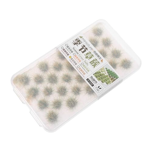 Angoily 1 Satz Modell Sandtisch Rasen Modellgras Miniaturgras künstliches Gras zum Basteln kleine Grasbüschel Simulationsgras-Miniatur Bastelgras Miniaturen Gras Plastik von Angoily
