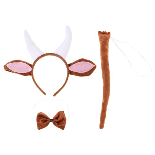 Angoily 1 Satz Stirnband Aus Ziegenhorn Performance-stirnbänder Ohren Tragen Ziegenohren Cosplay Cosplay-outfits Make-up-stirnband Ziegenstirnband Und - Hundeohren Tier Hörner Tuch Angoily 1 Satz Stirnband Aus Ziegenhorn Performance-stirnbänder Ohren Tragen Ziegenohren Cosplay Cosplay-outfits Make-up-stirnband Ziegenstirnband Und - Hundeohren Tier Hörner Tuch von Angoily