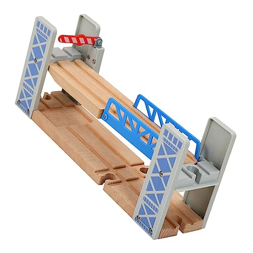 Angoily 1 Set Holzeisenbahn Gleisbrücke Spielschienen Gleis Kreuzbrücke Für Züge Überfahrenes Modell Gleis Modell Holz Hochbrücke Kunststoff Angoily 1 Set Holzeisenbahn Gleisbrücke Spielschienen Gleis Kreuzbrücke Für Züge Überfahrenes Modell Gleis Modell Holz Hochbrücke Kunststoff von Angoily