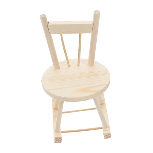 Angoily 1 Set Holzstuhl Spielzeugstühle Miniaturstuhl von Angoily