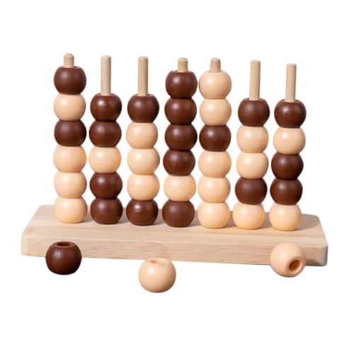 Angoily 1 Set Vier In Einer Reihe Schachspielzeug Schachspiele Schachbrett Für Dame Brettspiel Für Schachbretter Kinderschach Dame Für Dame Brettspiel Für Erwachsene Schach Holz von Angoily