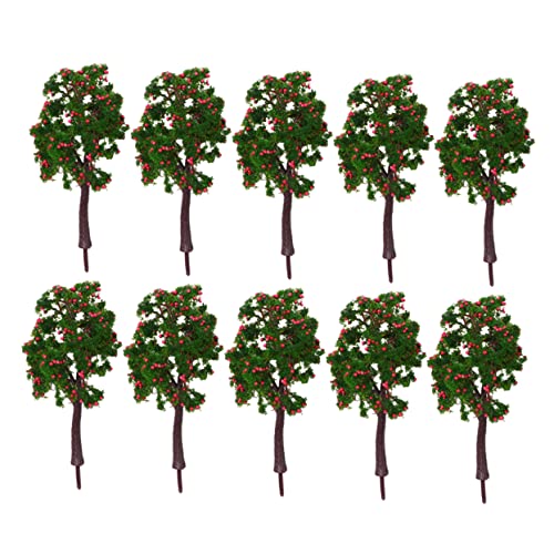 Angoily 10 Stück Landschaftsmodellbaum Modellieren Miniaturbäume Dekorationen klein Sandtischmodellbaum DIY Baum Landschaftsbäume trainieren Architekturmodellbäume Green Angoily 10 Stück Landschaftsmodellbaum Modellieren Miniaturbäume Dekorationen klein Sandtischmodellbaum DIY Baum Landschaftsbäume trainieren Architekturmodellbäume Green von Angoily