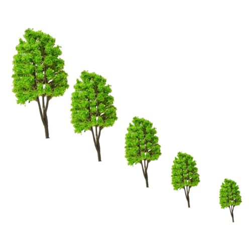 Angoily 10 Stück Miniaturmodell eines kleinen Baumes kleines Baummodell Sandtisch-Szenendekor Sandkasten lebensechter Baumschmuck Sandtisch-Baumdekoration Plastik Green Angoily 10 Stück Miniaturmodell eines kleinen Baumes kleines Baummodell Sandtisch-Szenendekor Sandkasten lebensechter Baumschmuck Sandtisch-Baumdekoration Plastik Green von Angoily