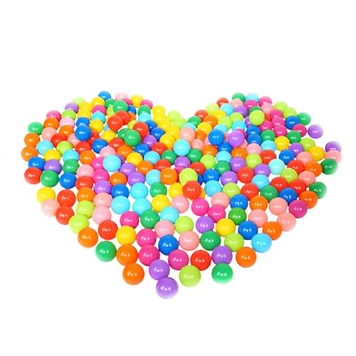 Angoily 100 Stück Kleine Farbige Bälle Kunststoff-Minibälle 55 Mm Tischtennisbälle Mehrfarbige Bälle Waschbare Spielbälle Für Baby- Und Kleinkind-Ballgruben DIY-Kunsthandwerk Spiele Und von Angoily