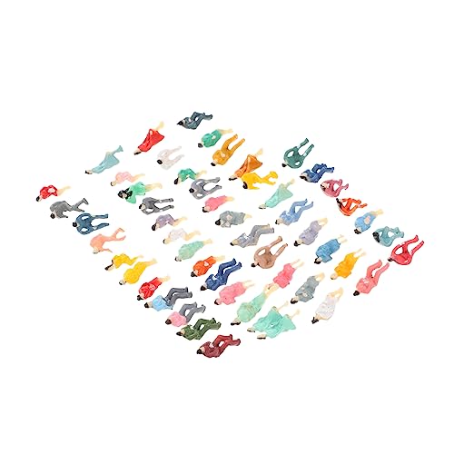 Angoily 100 Stück Miniaturfiguren Kunststoff für Landschaftsmodelle DIY Zubehör Detailreiche Menschenmodelle für Miniaturszenen für Schulprojekte und Architekturmodelle Angoily 100 Stück Miniaturfiguren Kunststoff für Landschaftsmodelle DIY Zubehör Detailreiche Menschenmodelle für Miniaturszenen für Schulprojekte und Architekturmodelle von Angoily