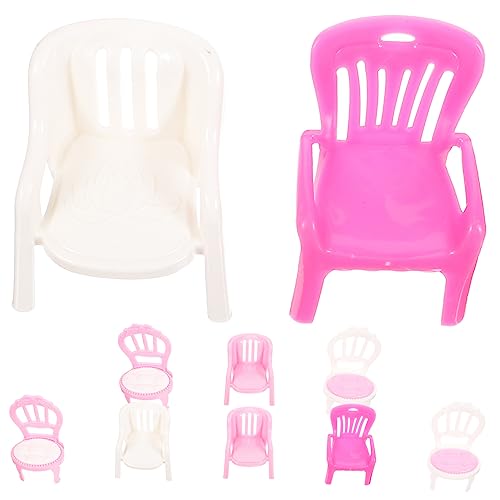 Angoily 10Stücke Miniaturmöbel Für Puppenhäuser Mini Stühle Für Dekoration Für Rollenspiele Und Fotografie Angoily 10Stücke Miniaturmöbel Für Puppenhäuser Mini Stühle Für Dekoration Für Rollenspiele Und Fotografie von Angoily