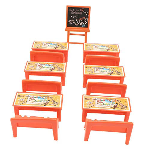 Angoily 13 Stück Kinderzimmer Dekoration Schreibtischstuhl Modell Mini-Schulbedarf für Puppen schreibtischstuhl Mini-Möbelmodell Mini-Landschaftsschreibtischstuhl Plastik Angoily 13 Stück Kinderzimmer Dekoration Schreibtischstuhl Modell Mini-Schulbedarf für Puppen schreibtischstuhl Mini-Möbelmodell Mini-Landschaftsschreibtischstuhl Plastik von Angoily