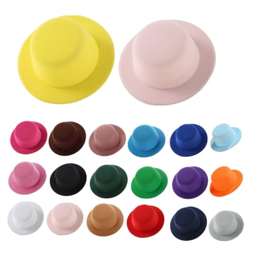 Angoily 15 Stück Teiliges Mini Puppenhüte Bunte DIY Doll Hats Vielseitige Lolita Hauben für Ball Jointed Dolls Kreatives Hochzeitsdeko Scrapbooking Zubehör Angoily 15 Stück Teiliges Mini Puppenhüte Bunte DIY Doll Hats Vielseitige Lolita Hauben für Ball Jointed Dolls Kreatives Hochzeitsdeko Scrapbooking Zubehör von Angoily