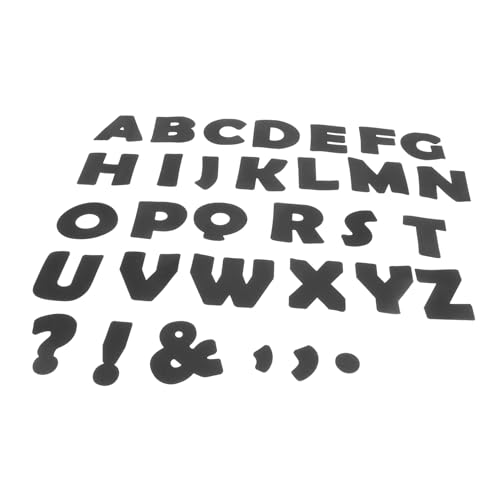 Angoily 150 Stück Brieftafeln plakattafel Buchstaben Briefe aus Pappe Buchstabe Zeichen Buchstaben für Letterboard Vorgeschnittene Buchstaben für die Pinnwand Briefschild Papier Schwarz Angoily 150 Stück Brieftafeln plakattafel Buchstaben Briefe aus Pappe Buchstabe Zeichen Buchstaben für Letterboard Vorgeschnittene Buchstaben für die Pinnwand Briefschild Papier Schwarz von Angoily