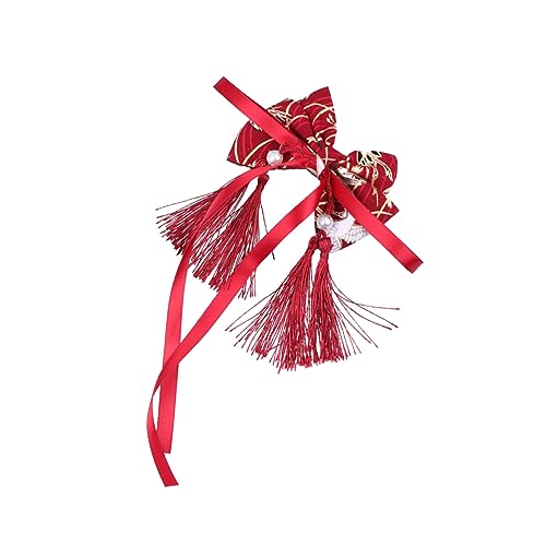 Angoily 1Stk Mädchen Haarnadel Haarspange im chinesischen Stil Haarspangen Haar Klammern Haarspange mit Schleife Kopfschmuck im chinesischen Stil chinesischer Stil Haarschmuck Geisha von Angoily
