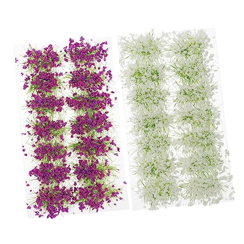 Angoily 2 Boxen Sandtischverzierung Anlage gefälschte Blumen Dekorationen Miniaturpflanzen winzig Miniatur-Landschaftsdekor Mini-Blütentraube Mini-Ornament Kunststoffharz Angoily 2 Boxen Sandtischverzierung Anlage gefälschte Blumen Dekorationen Miniaturpflanzen winzig Miniatur-Landschaftsdekor Mini-Blütentraube Mini-Ornament Kunststoffharz von Angoily