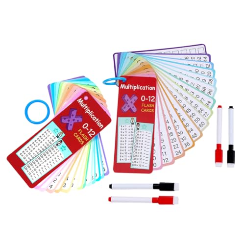 Angoily 2 Sätze Abwischbare Mathematik Karten für Karten Stiften und Ring Pädagogische Spielzeuge für Interaktives Lernen Angoily 2 Sätze Abwischbare Mathematik Karten für Karten Stiften und Ring Pädagogische Spielzeuge für Interaktives Lernen von Angoily