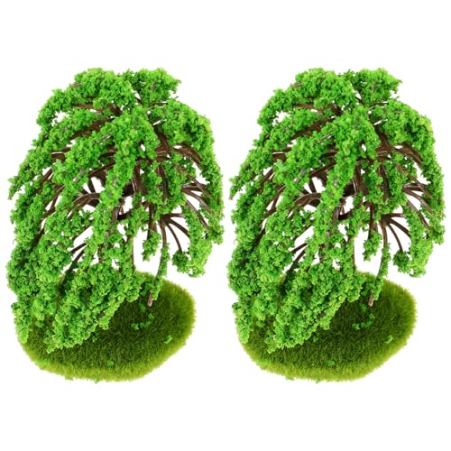 Angoily 2 Stück Baummodell Miniatur-architekturbäume Miniaturbaum Eisenbahnlandschaft Bäume Mini-Bonsai-Baum Künstlich Modellbäume Mini-landschaftsbäume Miniaturen Zypresse Plastik Angoily 2 Stück Baummodell Miniatur-architekturbäume Miniaturbaum Eisenbahnlandschaft Bäume Mini-Bonsai-Baum Künstlich Modellbäume Mini-landschaftsbäume Miniaturen Zypresse Plastik von Angoily