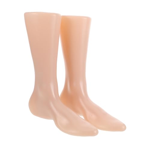 Angoily 2 Stück Fußform Schuhspanner Schaufensterpuppenfüße Schaufensterpuppen Torso Fußmodell Socken Display Fuß Socken Displayständer Fuß Display Schaufensterpuppe Fuß von Angoily