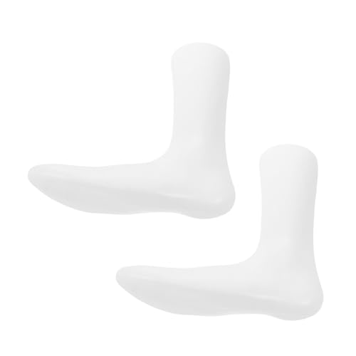 Angoily 2 Stück Fußform-Schuhspanner Sockenform Sockenhalter-Display Schuhe Socken Ausstellungsstand Fuß Aus Kunststoff Mannequin-fuß Mannequin-füße Fuß Schaufensterpuppe Weiß Plastik Angoily 2 Stück Fußform-Schuhspanner Sockenform Sockenhalter-Display Schuhe Socken Ausstellungsstand Fuß Aus Kunststoff Mannequin-fuß Mannequin-füße Fuß Schaufensterpuppe Weiß Plastik von Angoily