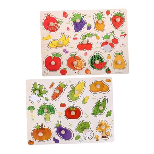 Angoily 2 Stück Hölzerfrucht- Und Gemüse -puzzlespielzeug Gemüse-Puzzle- Puzzlespiel Aus Holz Puzzle-Brett Holzpuzzle-aktivität Holzgemüse Apfel-Puzzle Obst-Puzzle Holz Angoily 2 Stück Hölzerfrucht- Und Gemüse -puzzlespielzeug Gemüse-Puzzle- Puzzlespiel Aus Holz Puzzle-Brett Holzpuzzle-aktivität Holzgemüse Apfel-Puzzle Obst-Puzzle Holz von Angoily