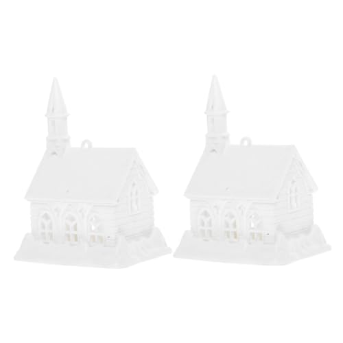 Angoily 2 Stück Kunststoff Hausmodelle Kleine Häuser Heimdekoration Basteln Unfertige Bastelprojekte Urlaubs DIY Projekte Für Weihnachtsschmuck Herstellung Zubehör Für DIY Angoily 2 Stück Kunststoff Hausmodelle Kleine Häuser Heimdekoration Basteln Unfertige Bastelprojekte Urlaubs DIY Projekte Für Weihnachtsschmuck Herstellung Zubehör Für DIY von Angoily