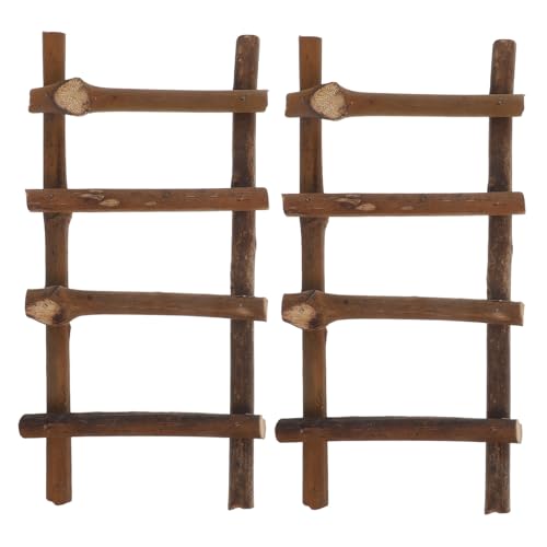 Angoily 2 Stück Mini Rattan Leiter für Puppenhaus Deko Leichte Langlebige Mikro Landschaftsdeko Vielseitig als Fotorequisite und Miniatur Garten Accessoire für DIY Bastelprojekte und Angoily 2 Stück Mini Rattan Leiter für Puppenhaus Deko Leichte Langlebige Mikro Landschaftsdeko Vielseitig als Fotorequisite und Miniatur Garten Accessoire für DIY Bastelprojekte und von Angoily