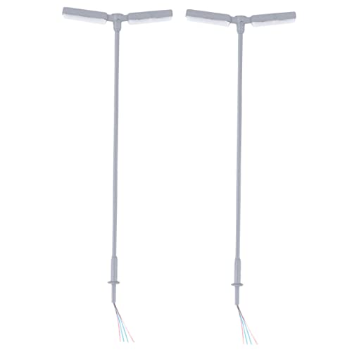 Angoily 2 Stück Modell Straßenlaterne Led Lichter Gebäude Z Miniatur Maßstab Straßenlaternen Lampe Modelle Straßenlaternenpfosten Kleine Straßenlaterne Puppenhausdekor Abs Angoily 2 Stück Modell Straßenlaterne Led Lichter Gebäude Z Miniatur Maßstab Straßenlaternen Lampe Modelle Straßenlaternenpfosten Kleine Straßenlaterne Puppenhausdekor Abs von Angoily