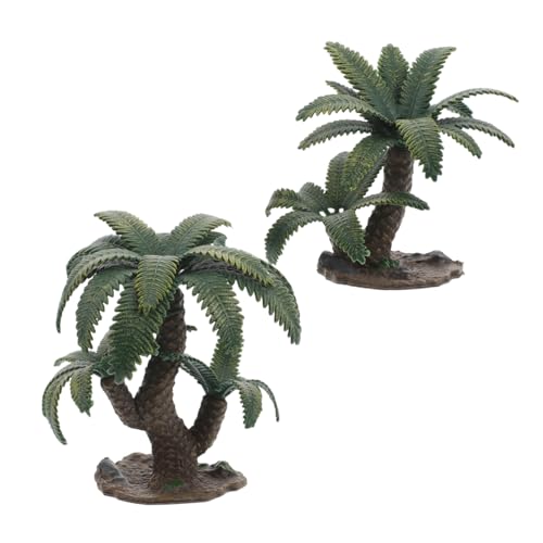 Angoily 2 Stück Simulation Landschaftsbaum Modellbäume Miniatur Landschaftsbäume Modell Mini Szene Zubehör Modellbäume Mini Modellbäume Miniatur Baum Modell Miniaturen Landschaftsbäume von Angoily