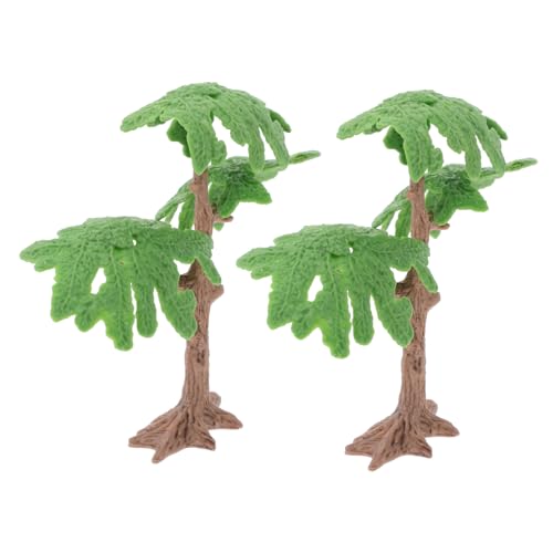 Angoily 2 Stück Simulierte Ginkgo -Baum -Ornamente Modell Kiefern Landschaftsmodellbaum Mini -Bäume Tropische -Topper kleine Bäume zum Basteln Luau- -Topper Grün Angoily 2 Stück Simulierte Ginkgo -Baum -Ornamente Modell Kiefern Landschaftsmodellbaum Mini -Bäume Tropische -Topper kleine Bäume zum Basteln Luau- -Topper Grün von Angoily