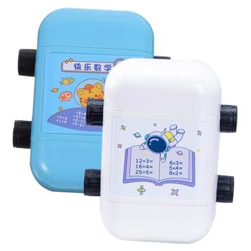 Angoily 2 Stück Teiliges Wiederverwendbarer Mathe Stempel mit Verschleißfestem Kompakt Einstellbarem Rollenstempel für Geeignet für Addition Subtraktion Multiplikation Division für Angoily 2 Stück Teiliges Wiederverwendbarer Mathe Stempel mit Verschleißfestem Kompakt Einstellbarem Rollenstempel für Geeignet für Addition Subtraktion Multiplikation Division für von Angoily