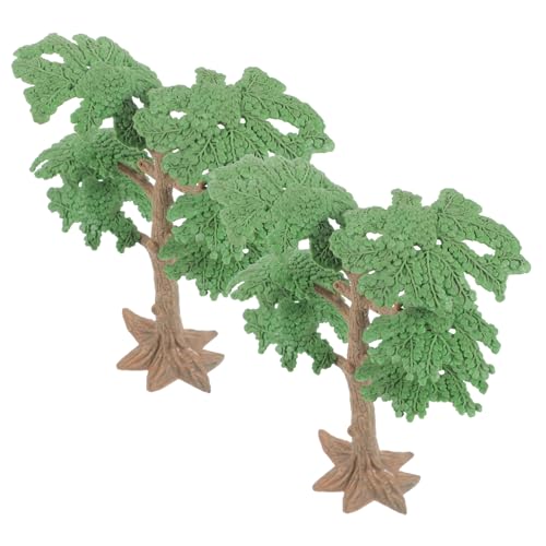 Angoily 2 Teiliges Landschaftsbaum Spielzeugbäume Und Pflanzen Künstliche Kleine Bäume Baum Kleine Künstliche Bäume Modell Landschaftsbaum Kindermodell Große Simulierte von Angoily