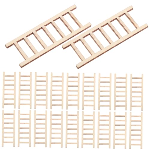 Angoily 20 Stück Holzstreüten Ornamente realistisch Häuser Puppenhausmöbel Leiter Steigleitung Mini Möbel Miniaturverzierung Miniatur-Zubehör Miniaturdekoration Miniaturmöbel hölzern Beige Angoily 20 Stück Holzstreüten Ornamente realistisch Häuser Puppenhausmöbel Leiter Steigleitung Mini Möbel Miniaturverzierung Miniatur-Zubehör Miniaturdekoration Miniaturmöbel hölzern Beige von Angoily
