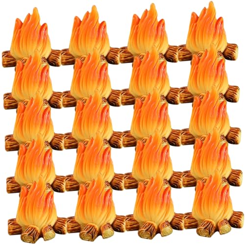 Angoily 20 Stück Teiliges Miniatur Modellset Realistische Feuerlandschafts Dekoration Harz DIY Puppenhaus Zubehör Bunte Detailreiche Feuermodell Figuren für Camping und Partydeko Angoily 20 Stück Teiliges Miniatur Modellset Realistische Feuerlandschafts Dekoration Harz DIY Puppenhaus Zubehör Bunte Detailreiche Feuermodell Figuren für Camping und Partydeko von Angoily