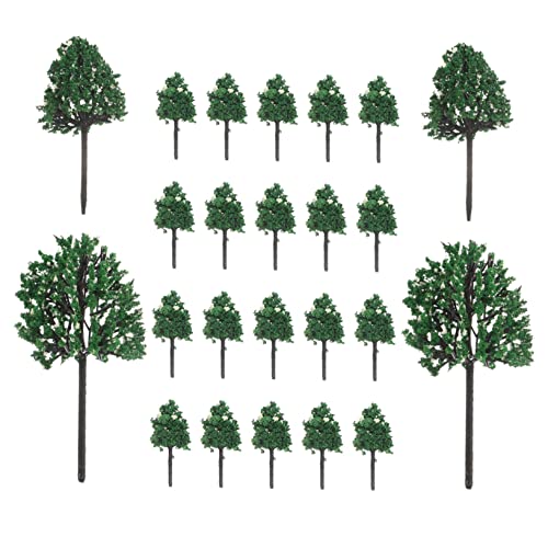 Angoily 24Stücke Miniatur Bäume für Modelleisenbahn Künstliche Landschaftsbaum Dekoration Robust und Langlebig Selbstgemacht Landschaftsbau Zubehör Realistische Kleiner Garten Deko Angoily 24Stücke Miniatur Bäume für Modelleisenbahn Künstliche Landschaftsbaum Dekoration Robust und Langlebig Selbstgemacht Landschaftsbau Zubehör Realistische Kleiner Garten Deko von Angoily