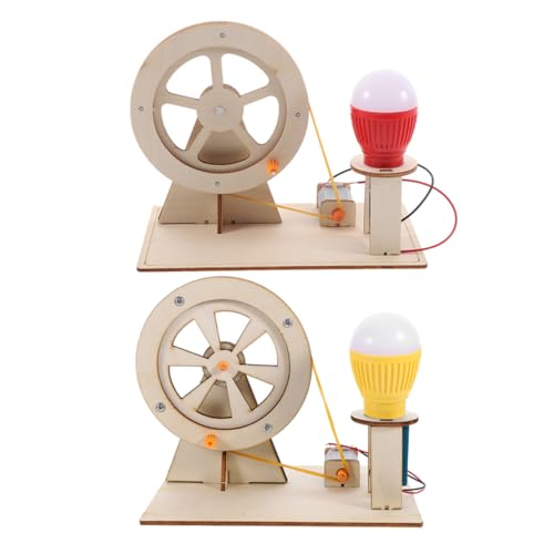 Angoily 2Sätze DIY Handkurbelgenerator Teiliges Elektrogenerator Modell für Kreativität und Mechanischem Verständnis für Experimente und Lernspiele Angoily 2Sätze DIY Handkurbelgenerator Teiliges Elektrogenerator Modell für Kreativität und Mechanischem Verständnis für Experimente und Lernspiele von Angoily