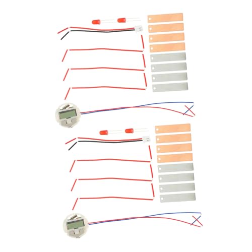 Angoily 2Sätze Fruchtbatterie Experimentierset DIY Obstbatterie für Schüler Wissenschaftsprojekt zur Energieerzeugung Kreatives Lernspielzeug für Schule und Zuhause Kit Angoily 2Sätze Fruchtbatterie Experimentierset DIY Obstbatterie für Schüler Wissenschaftsprojekt zur Energieerzeugung Kreatives Lernspielzeug für Schule und Zuhause Kit von Angoily