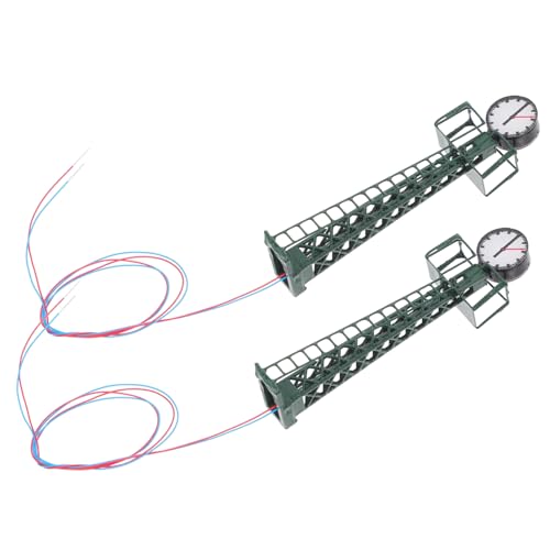 Angoily 2stücke Miniatur Modellbahn Gitterlampe Scale Straßenlaternen Für Dioramen Und Zug-Plattformen Zugzubehör Für Mikro-landschaften Und Modelleisenbahn-layouts Angoily 2stücke Miniatur Modellbahn Gitterlampe Scale Straßenlaternen Für Dioramen Und Zug-Plattformen Zugzubehör Für Mikro-landschaften Und Modelleisenbahn-layouts von Angoily