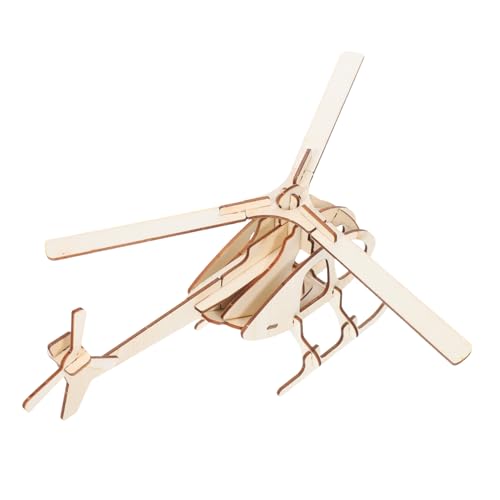 Angoily 3 Stück Holzflugzeugmodell Flugzeug Flugzeug Hubschrauber-Modellbausatz Flugzeugmodellkind Flugzeuggebäude Kit Kinderspielzeug Flugzeugbauspielzeug Flugzeugbausätze aus Holz Beige Angoily 3 Stück Holzflugzeugmodell Flugzeug Flugzeug Hubschrauber-Modellbausatz Flugzeugmodellkind Flugzeuggebäude Kit Kinderspielzeug Flugzeugbauspielzeug Flugzeugbausätze aus Holz Beige von Angoily