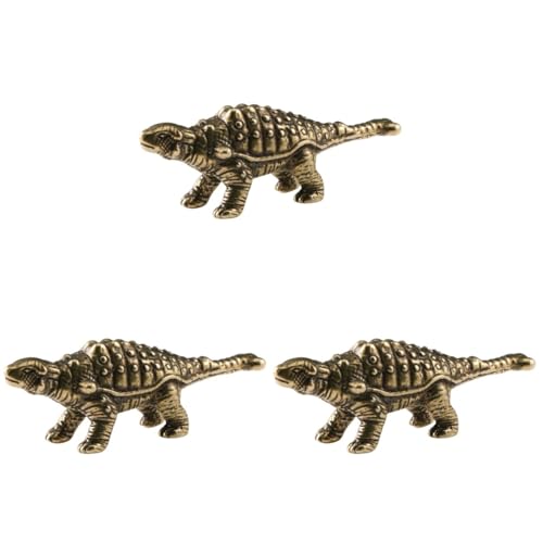 Angoily 3 Stück Messing-Dinosaurier-Ornament Schlüssel Mini Figur Dinosaurier-Dekorationen für Zuhause Wohnzimmerdekor Dinosaurier zur Dekoration Messing-Dinosaurierstatue Golden Angoily 3 Stück Messing-Dinosaurier-Ornament Schlüssel Mini Figur Dinosaurier-Dekorationen für Zuhause Wohnzimmerdekor Dinosaurier zur Dekoration Messing-Dinosaurierstatue Golden von Angoily