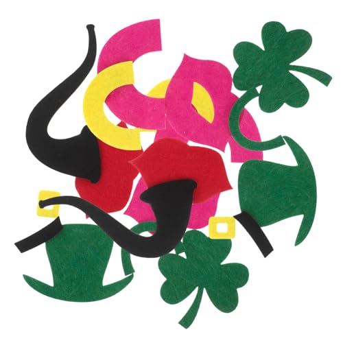 Angoily 30 Stück Filzaufkleber Zum Irischen Tag Dekoration Kleeblatt Stoffaufkleber Basteln Selbstklebende Filzaufkleber Patricks Aufkleber Filzkleeblatt Patricks Day Kleeblatt Angoily 30 Stück Filzaufkleber Zum Irischen Tag Dekoration Kleeblatt Stoffaufkleber Basteln Selbstklebende Filzaufkleber Patricks Aufkleber Filzkleeblatt Patricks Day Kleeblatt von Angoily