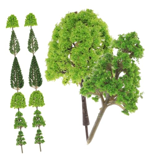 Angoily 30 Stück Simulationsbaummodell Mini Kleine Bäume Modellbäume Künstlicher Baum im Freien Baumlandschaft Kiefer künstliches Baummodell Kleiner Baumschmuck Plastik Angoily 30 Stück Simulationsbaummodell Mini Kleine Bäume Modellbäume Künstlicher Baum im Freien Baumlandschaft Kiefer künstliches Baummodell Kleiner Baumschmuck Plastik von Angoily
