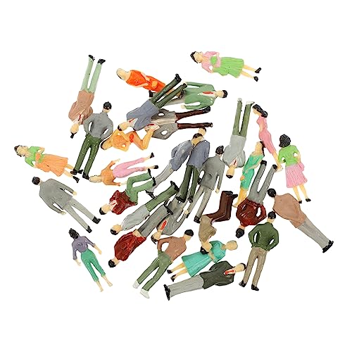Angoily 30 Stück Teiliges Mini Menschen Modelle aus Robustem Farbige Miniatur Figuren für Architektur Modelleisenbahn Sandtisch Realistische Landschaftsdekoration Vielseitig Einsetzbar Angoily 30 Stück Teiliges Mini Menschen Modelle aus Robustem Farbige Miniatur Figuren für Architektur Modelleisenbahn Sandtisch Realistische Landschaftsdekoration Vielseitig Einsetzbar von Angoily