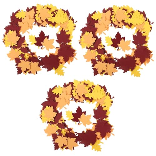 Angoily 300 Stk. Teiliges Ahornblatt Konfetti für Herbst Deko Bunte Tischstreuung als Dekorative Thanksgiving Party Streudeko Kreative Papierstreusel zur Feier und Festlichen Angoily 300 Stk. Teiliges Ahornblatt Konfetti für Herbst Deko Bunte Tischstreuung als Dekorative Thanksgiving Party Streudeko Kreative Papierstreusel zur Feier und Festlichen von Angoily