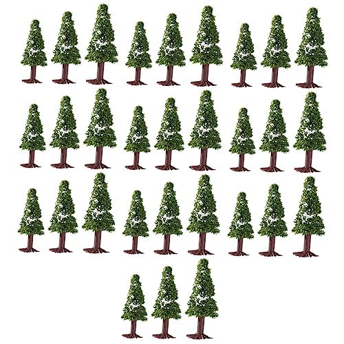 Angoily 30Stücke Mischkiefernmodell Teiliges Miniaturbaummodelle für Modelleisenbahnen und DIY Projekte Langlebig und Detailgetreu Angoily 30Stücke Mischkiefernmodell Teiliges Miniaturbaummodelle für Modelleisenbahnen und DIY Projekte Langlebig und Detailgetreu von Angoily
