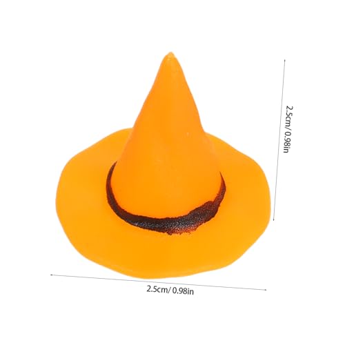 Angoily 36 Stück Teiliges Hexenhüte Kunststoff Bunte Halloween Deko für Kuchen DIY Bastelbedarf Kleine Zauberer Hut Accessoires für Puppenhaus und Kunstprojekte Angoily 36 Stück Teiliges Hexenhüte Kunststoff Bunte Halloween Deko für Kuchen DIY Bastelbedarf Kleine Zauberer Hut Accessoires für Puppenhaus und Kunstprojekte von Angoily