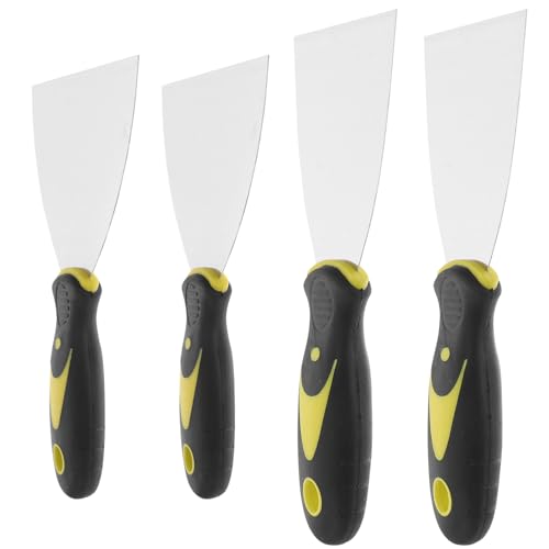 Angoily 4 Stück Farbschaber Hartmetall Reiniger Tücher Wohnung Kunstspatel Entfernungswerkzeuge Patch-Reparaturspachtel Kratzer entfernen Spachtel Werkzeuge Reinigungsschaber Kunststoff Angoily 4 Stück Farbschaber Hartmetall Reiniger Tücher Wohnung Kunstspatel Entfernungswerkzeuge Patch-Reparaturspachtel Kratzer entfernen Spachtel Werkzeuge Reinigungsschaber Kunststoff von Angoily