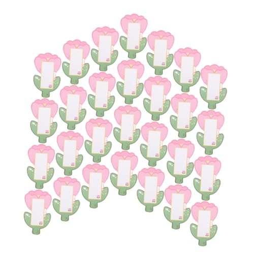 Angoily 40 Stück Geburtstagsdekoration Party lustig rubbelkarte kratzkarte belohnungskarten bonuskarte Geschenkkarte Papiere abkratzen Aufkleber-Tickets abrubbeln Metall Rosa von Angoily