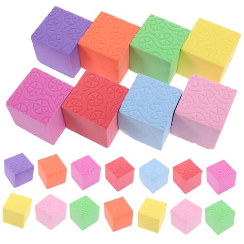 Angoily 40 Stück Würfel Lehrmittel Bausteine Kinderspielzeug Lernblock Lernspiel Frühes Lernspielzeug Lernwürfel Kleine Blöcke Aus Schaumstoff Angoily 40 Stück Würfel Lehrmittel Bausteine Kinderspielzeug Lernblock Lernspiel Frühes Lernspielzeug Lernwürfel Kleine Blöcke Aus Schaumstoff von Angoily