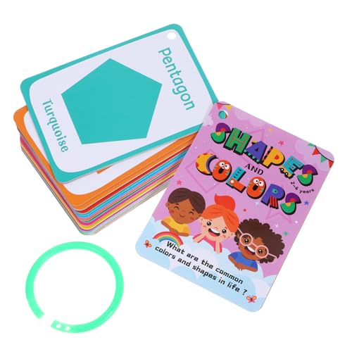 Angoily 49 Stück Kognitive Karten Für Die Früherziehung Lustige Formen Karten Lernspielzeug Für Kleinkinder Und Kognitive Kinderkarten Formen Lernkarte Papier Angoily 49 Stück Kognitive Karten Für Die Früherziehung Lustige Formen Karten Lernspielzeug Für Kleinkinder Und Kognitive Kinderkarten Formen Lernkarte Papier von Angoily