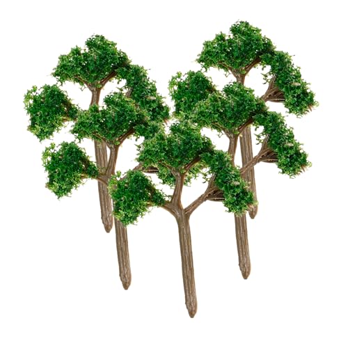 Angoily 5 Stück Modellbaum Mini Landschaftsbäume Künstlicher Sandtisch Baummodell Winzige Baummodelle Spielzeugbäume Kleines Gartenpflanzenmodell Ornament Modellierung Simulierte von Angoily